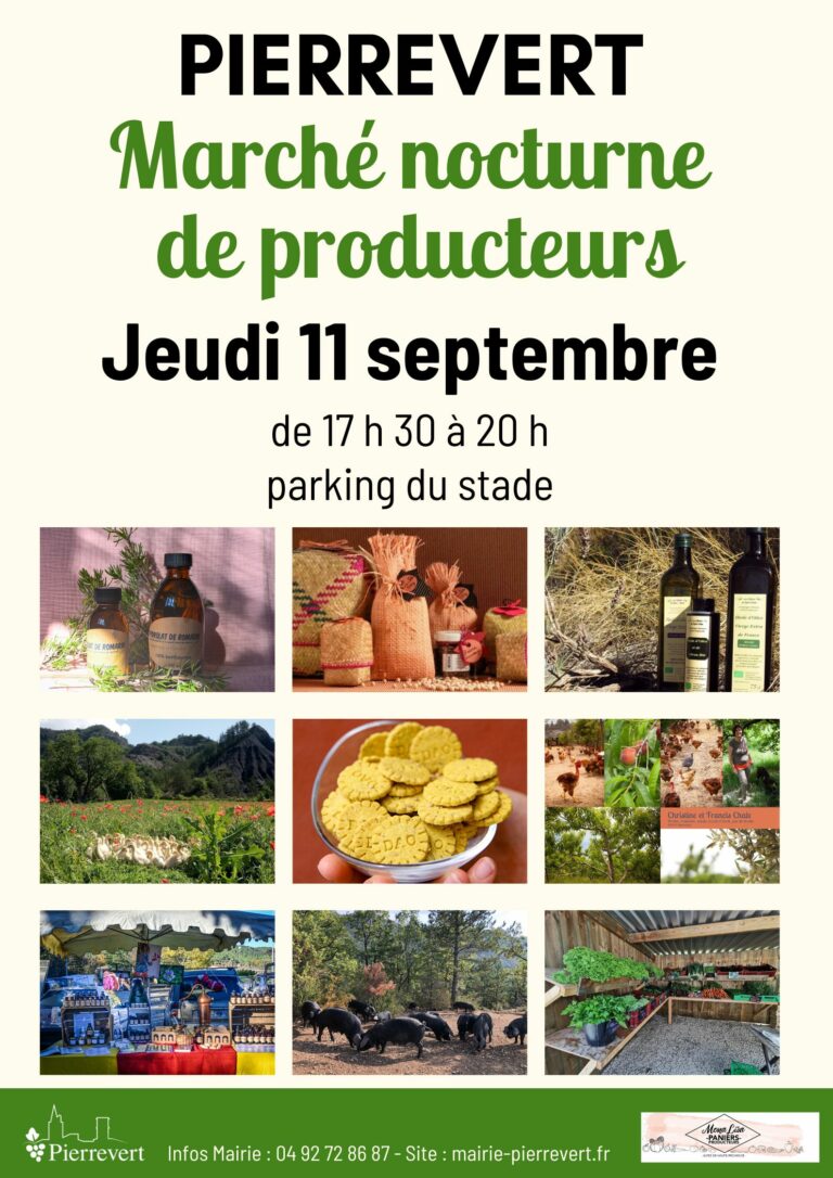 Marché nocturne producteurs