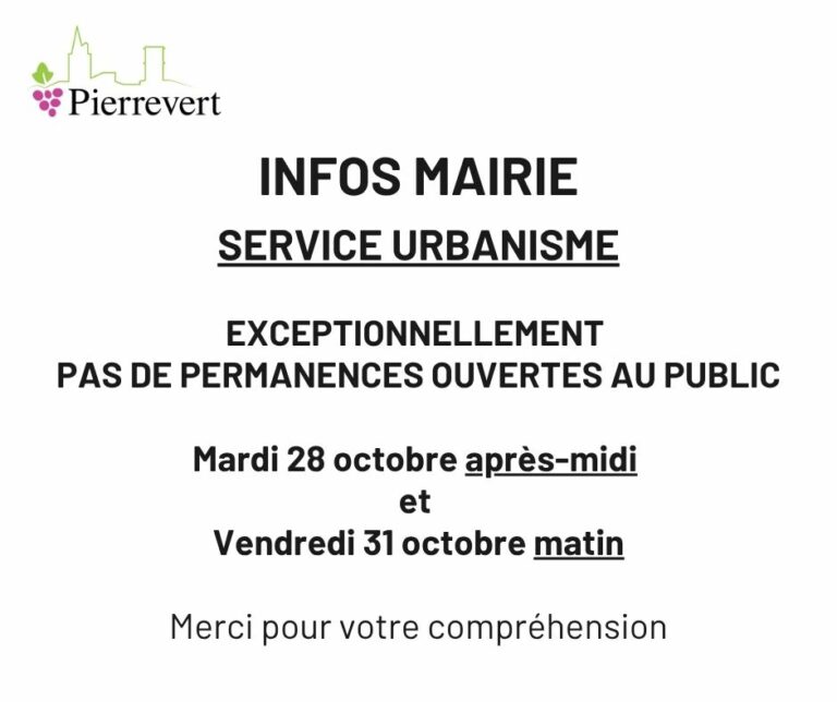 Infos Urbanisme