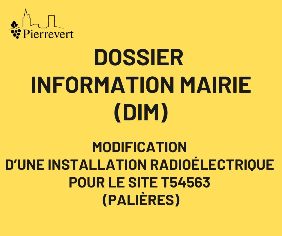 Dossier Information Mairie