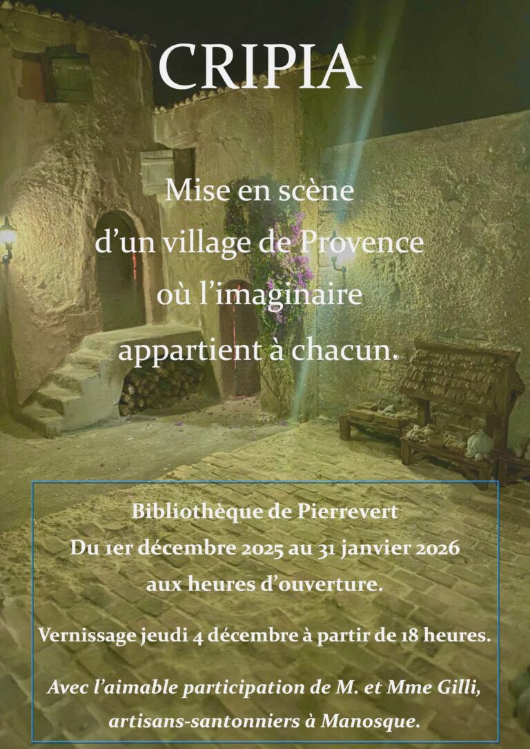 Exposition « Cripia »